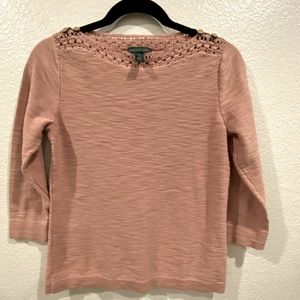 Lauren (by Ralph Lauren) small long-sleeves top